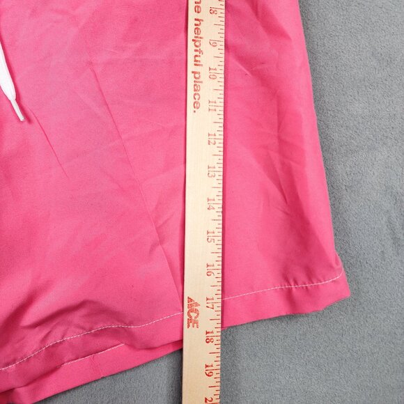 Raya Sun Swim Trunks Board Cargo Shorts Men's 1X Pink Stretch Waist Beach Surf - Picture 8 of 9